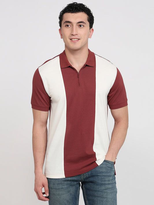 Colorplus Maroon T-Shirt