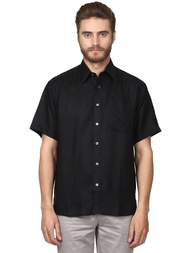 Colorplus Black Casual Shirt 