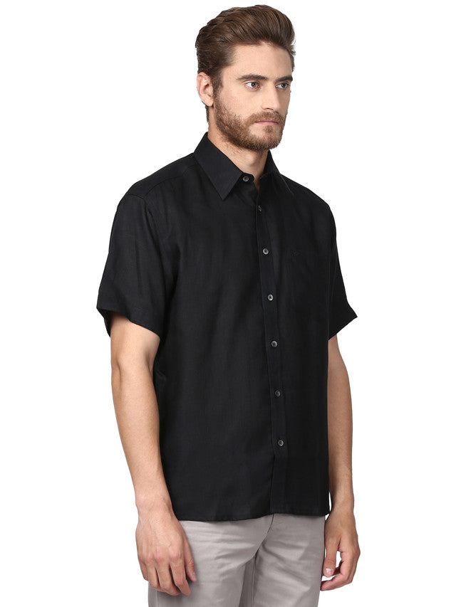 Colorplus Black Casual Shirt 