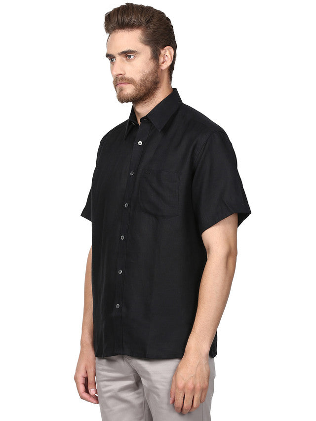 Colorplus Black Casual Shirt 