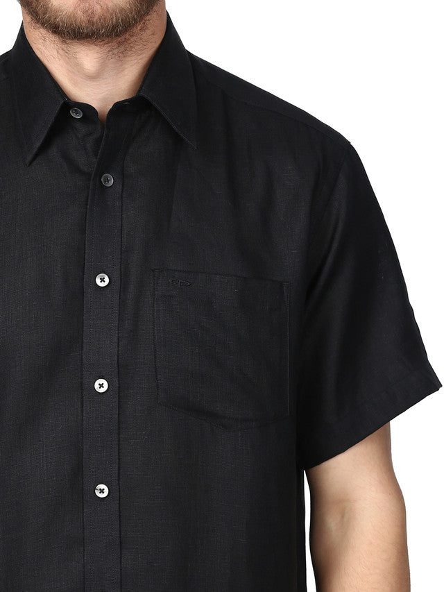 Colorplus Black Casual Shirt 