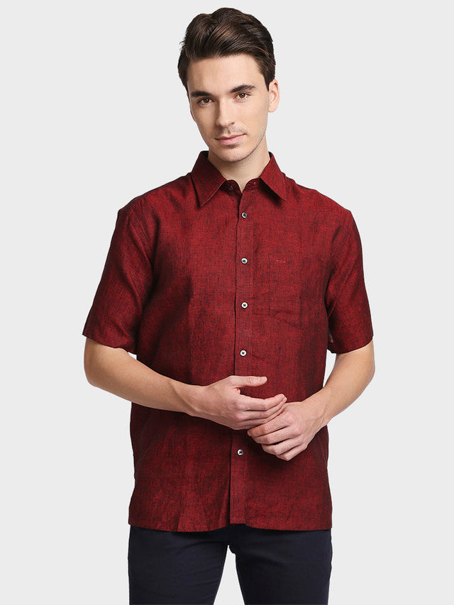 Colorplus Maroon Casual Shirt 