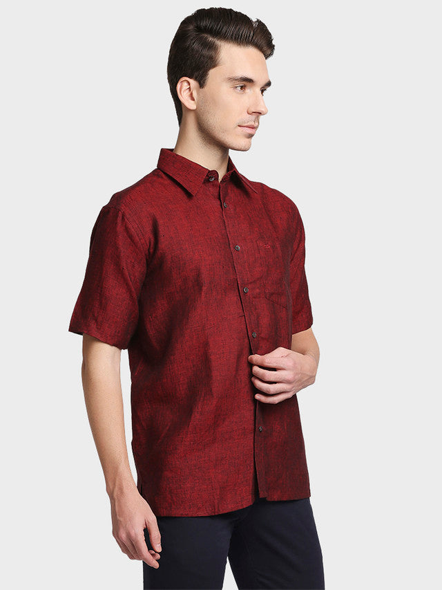 Colorplus Maroon Casual Shirt 