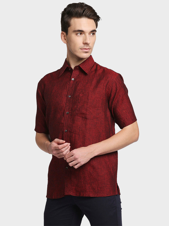 Colorplus Maroon Casual Shirt 