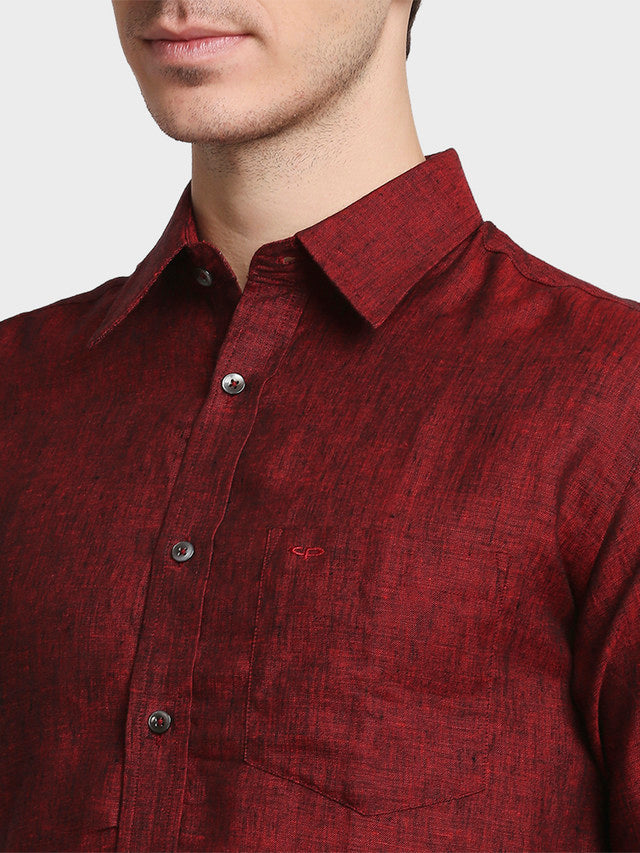 Colorplus Maroon Casual Shirt 