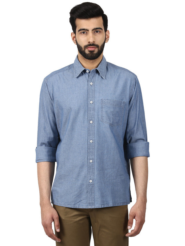 Colorplus Blue Casual Shirt 