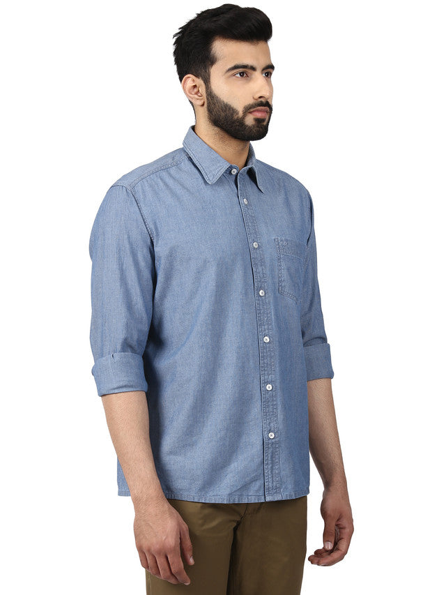 Colorplus Blue Casual Shirt 