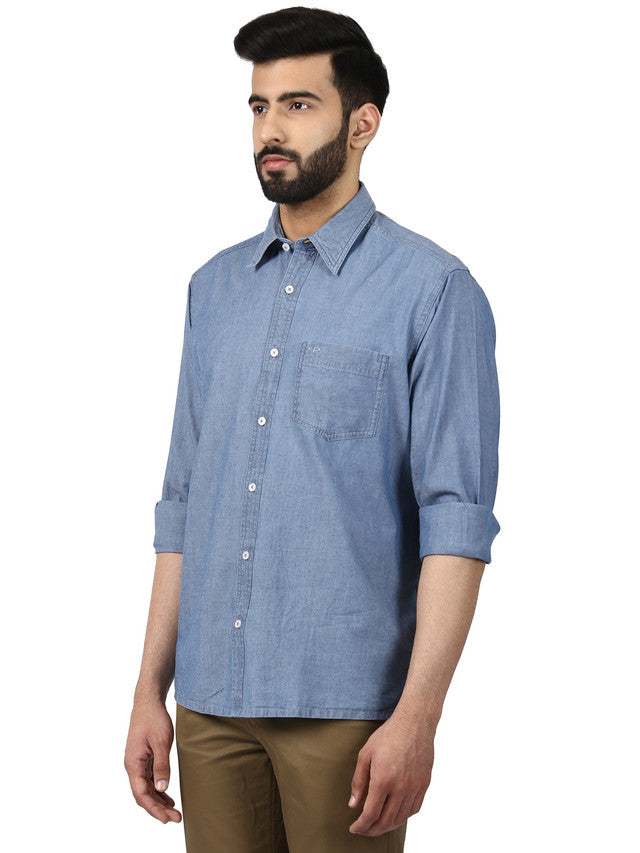 Colorplus Blue Casual Shirt 