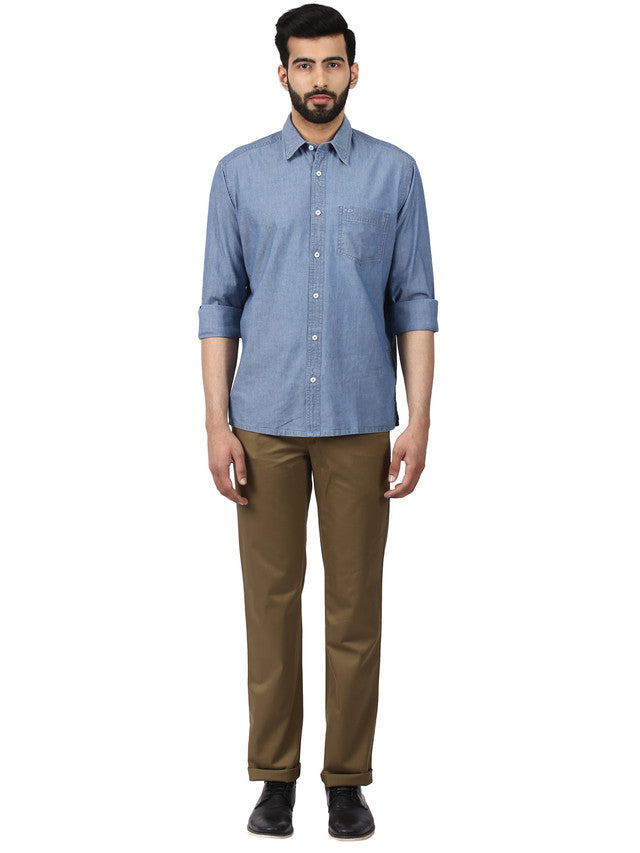 Colorplus Blue Casual Shirt 