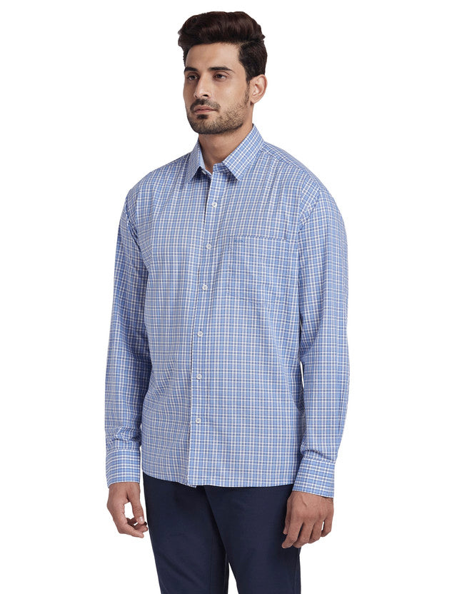 Colorplus Blue Casual Shirt 