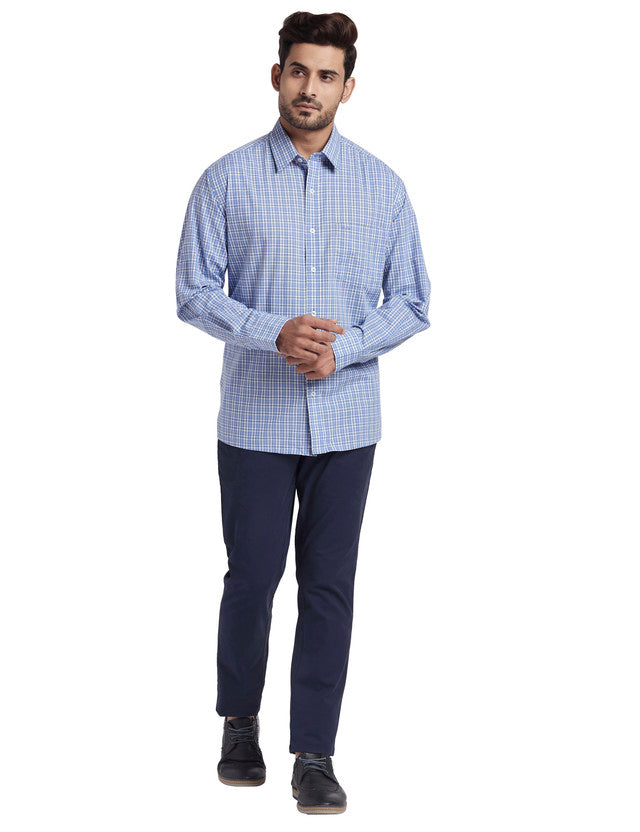 Colorplus Blue Casual Shirt 