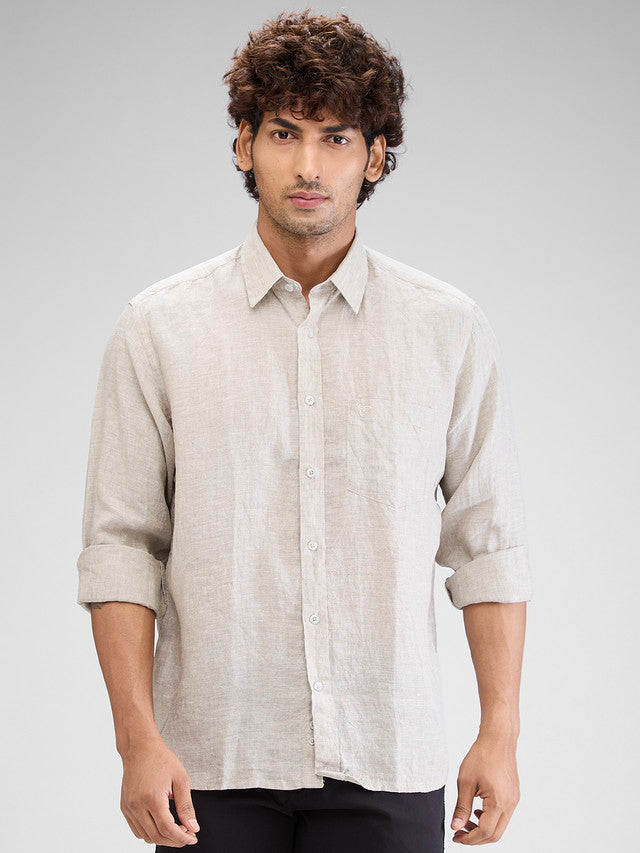 Colorplus Beige Casual Shirt 