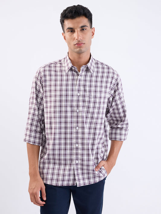 Colorplus Purple Casual Shirt 
