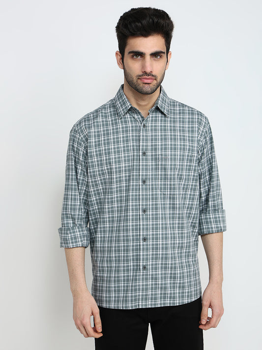 Colorplus Grey Casual Shirt 