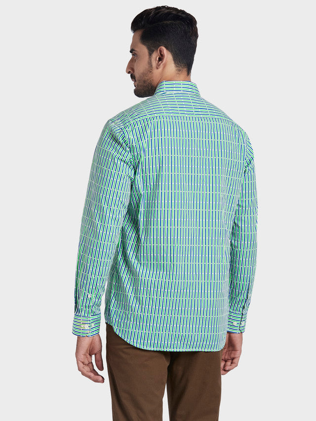 Colorplus Green Casual Shirt 