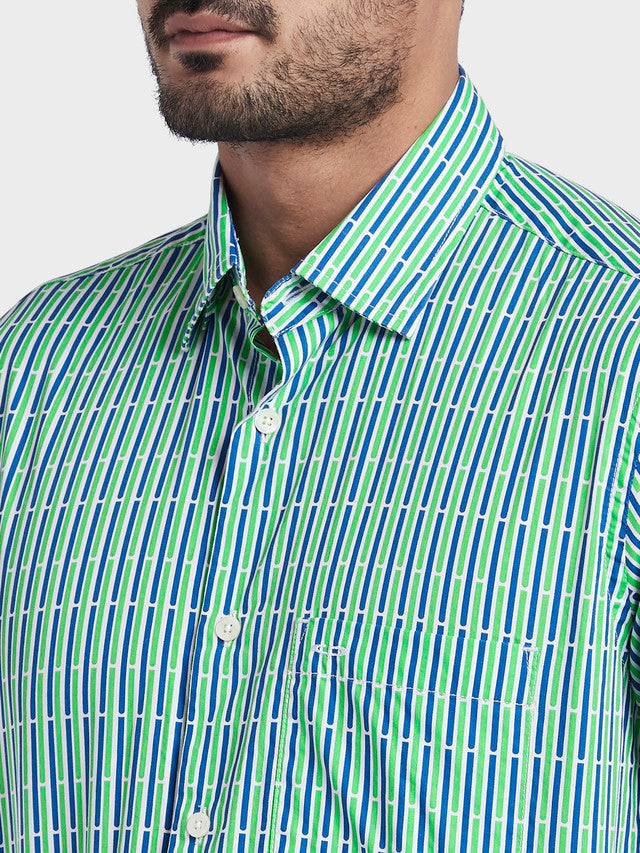 Colorplus Green Casual Shirt 