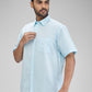 Colorplus Blue Casual Shirt 