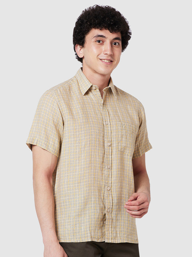 Colorplus Beige Casual Shirt 