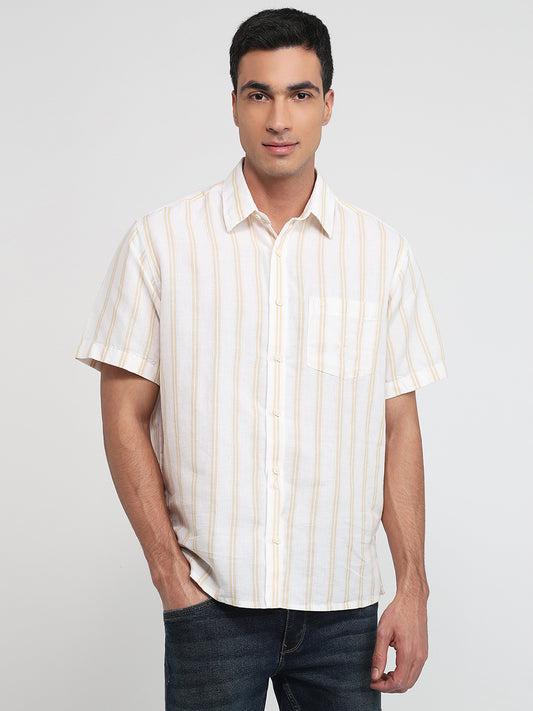 Colorplus Yellow Casual Shirt