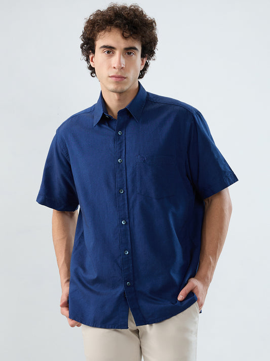 Colorplus Blue Casual Shirt