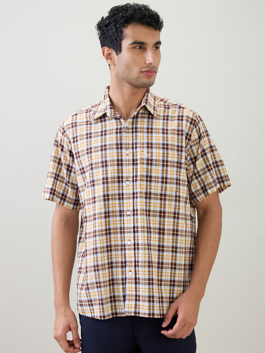 Colorplus Brown Casual Shirt 