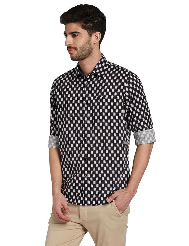 Colorplus Black Casual Shirt 