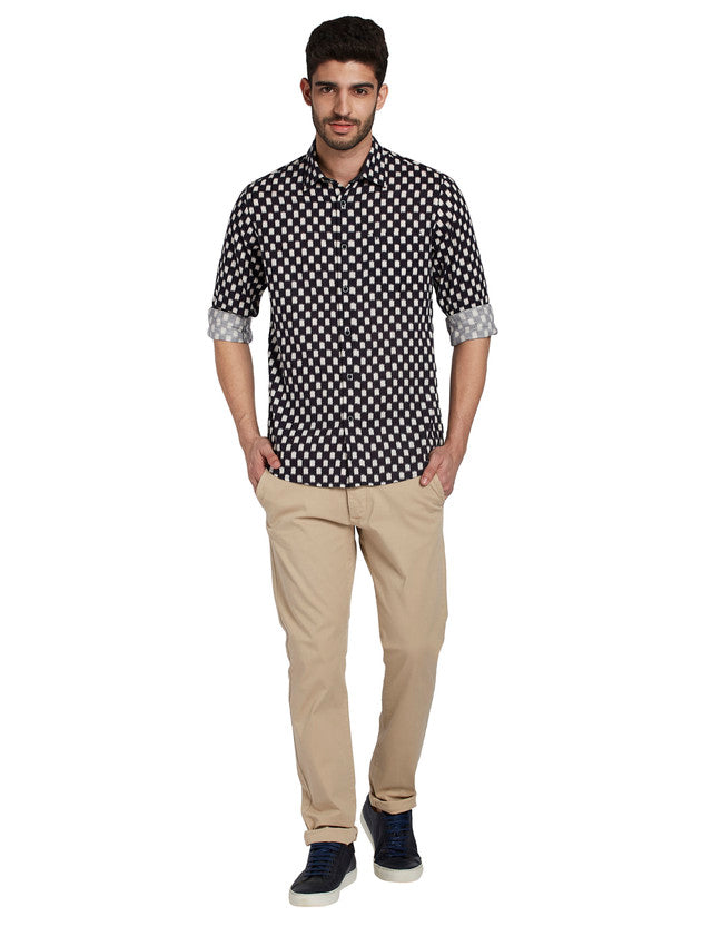 Colorplus Black Casual Shirt 