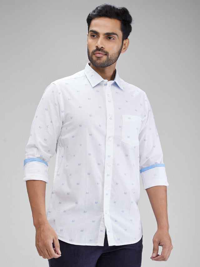 Colorplus White Casual Shirt 