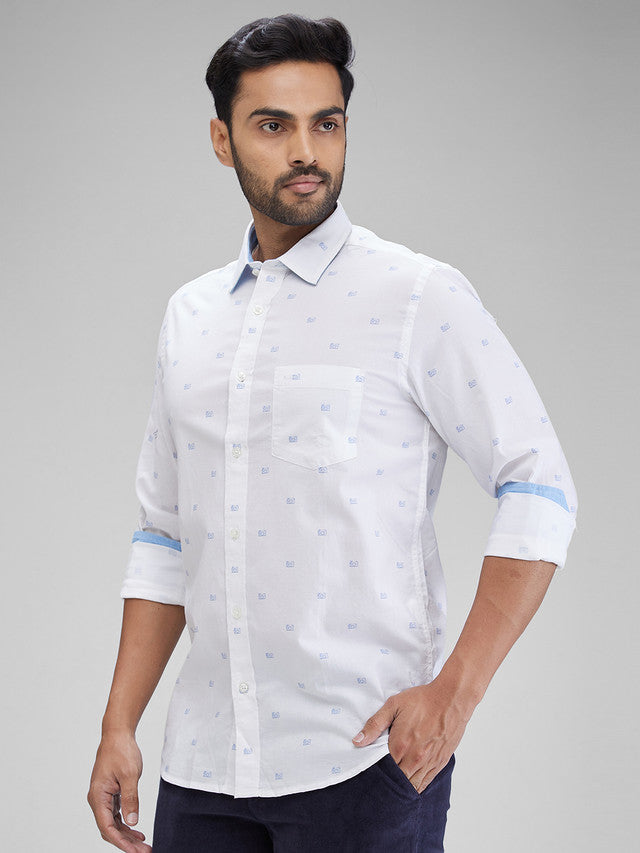 Colorplus White Casual Shirt 