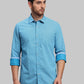 ColorPlus Blue Casual Shirt