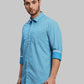 ColorPlus Blue Casual Shirt