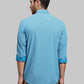 ColorPlus Blue Casual Shirt