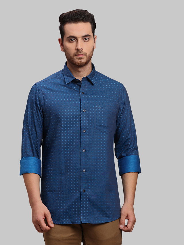 Colorplus Blue Casual Shirt 