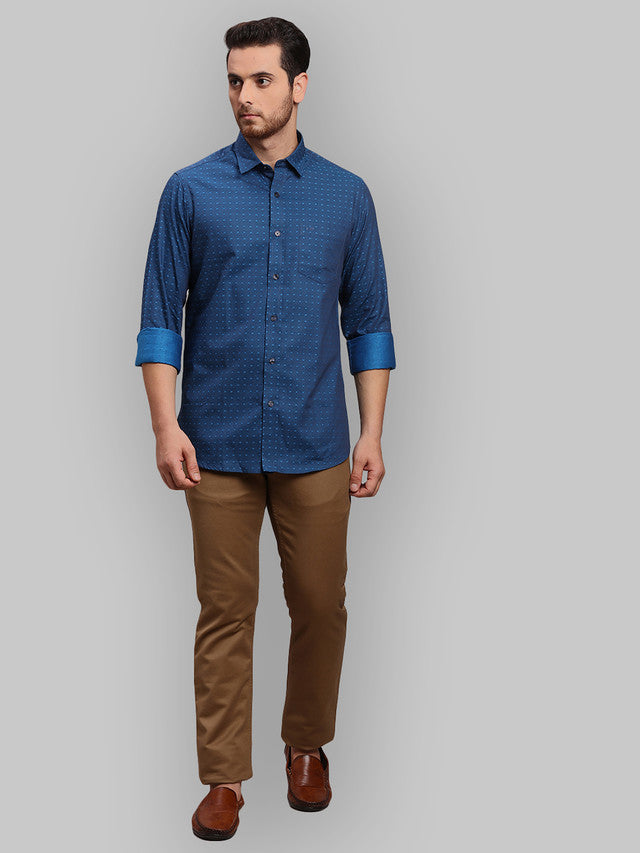 Colorplus Blue Casual Shirt 