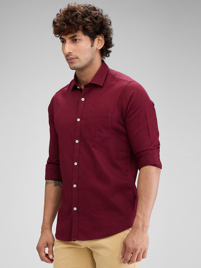 Colorplus Maroon Casual Shirt 