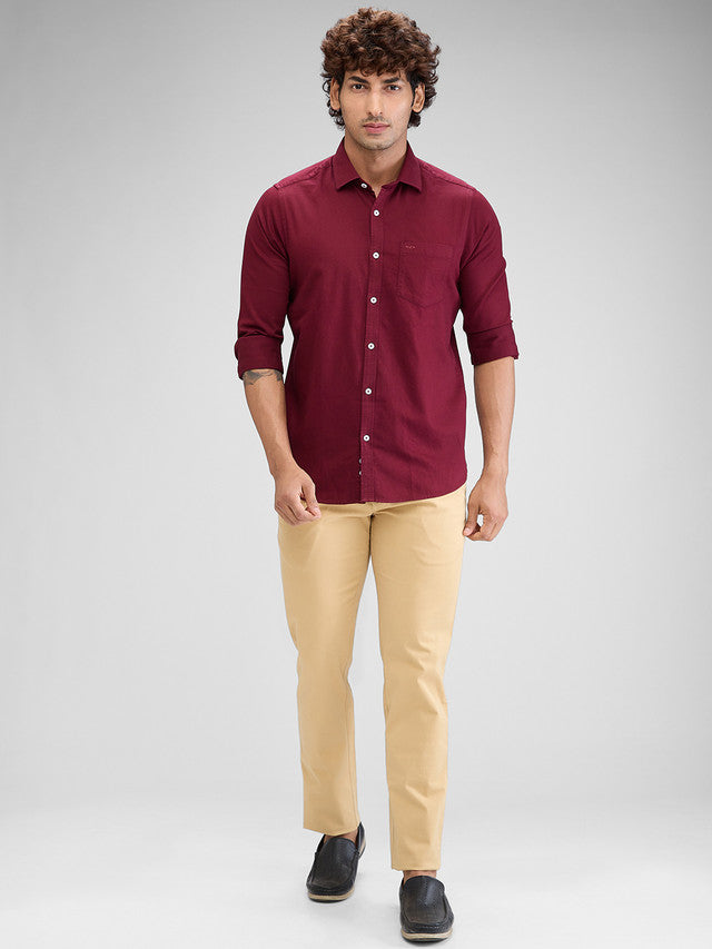 Colorplus Maroon Casual Shirt 