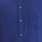 Colorplus Blue Solid Piece Dyed Contemporary Fit Cotton Casual Shirt