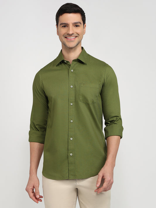 Colorplus Green Casual Shirt