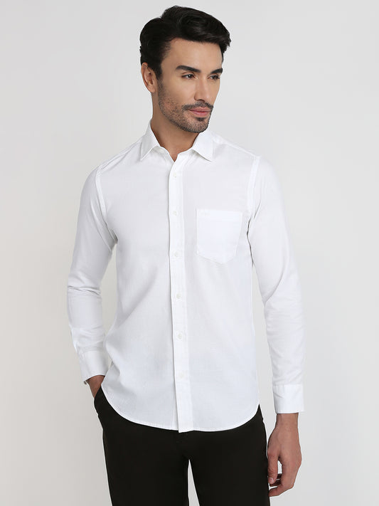 Colorplus White Casual Shirt 
