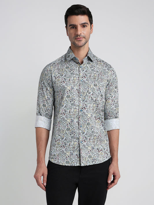 Colorplus Blue Casual Shirt 
