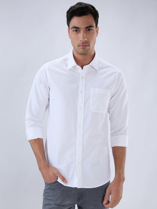 Colorplus White Casual Shirt