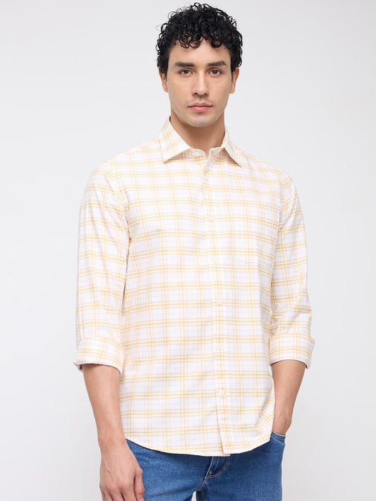 Colorplus Yellow Casual Shirt