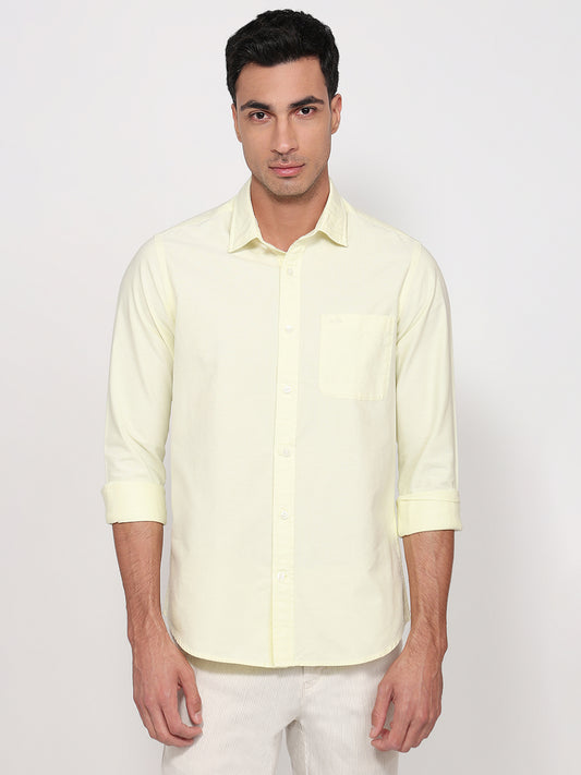 Colorplus Yellow Casual Shirt