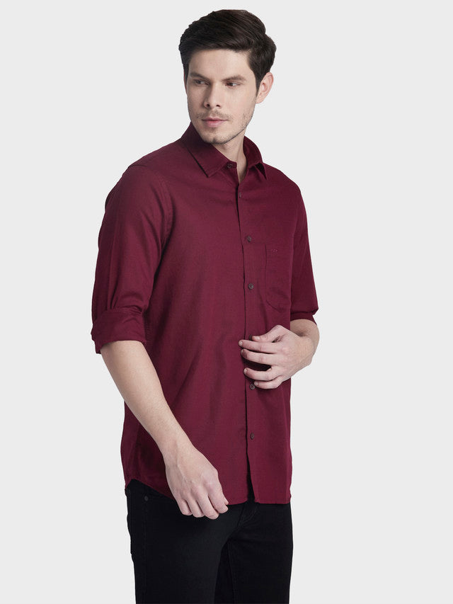 Colorplus Maroon Casual Shirt 