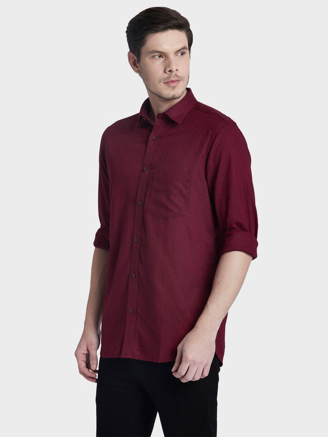 Colorplus Maroon Casual Shirt 