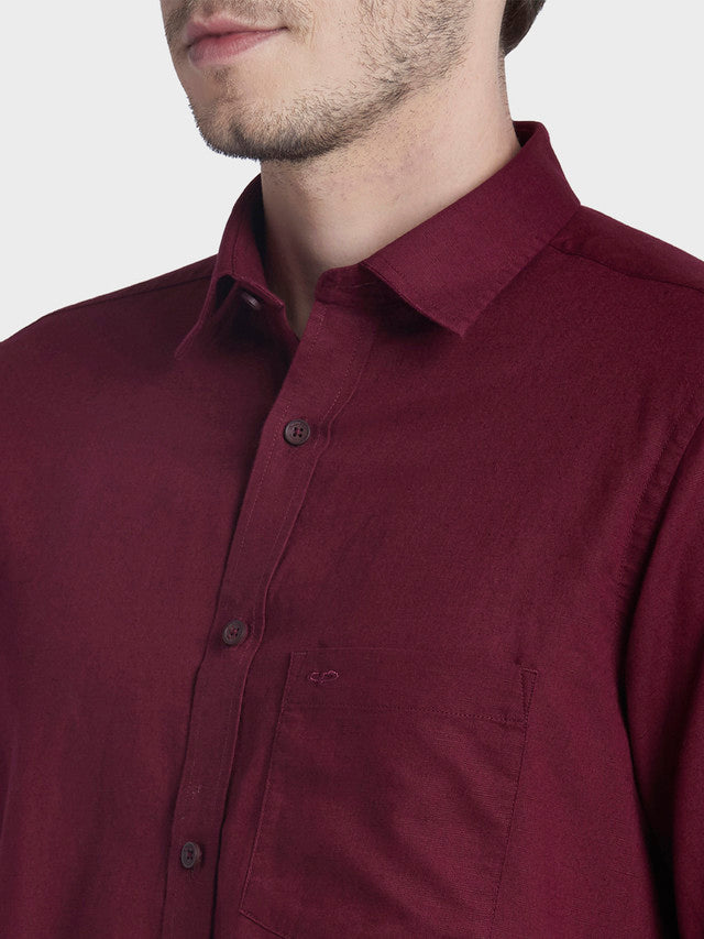 Colorplus Maroon Casual Shirt 