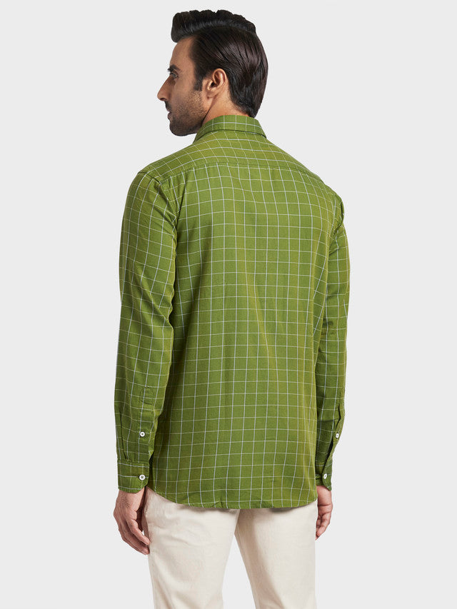 Colorplus Green Casual Shirt 