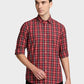 ColorPlus Red Casual Shirt