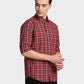 ColorPlus Red Casual Shirt