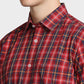 ColorPlus Red Casual Shirt